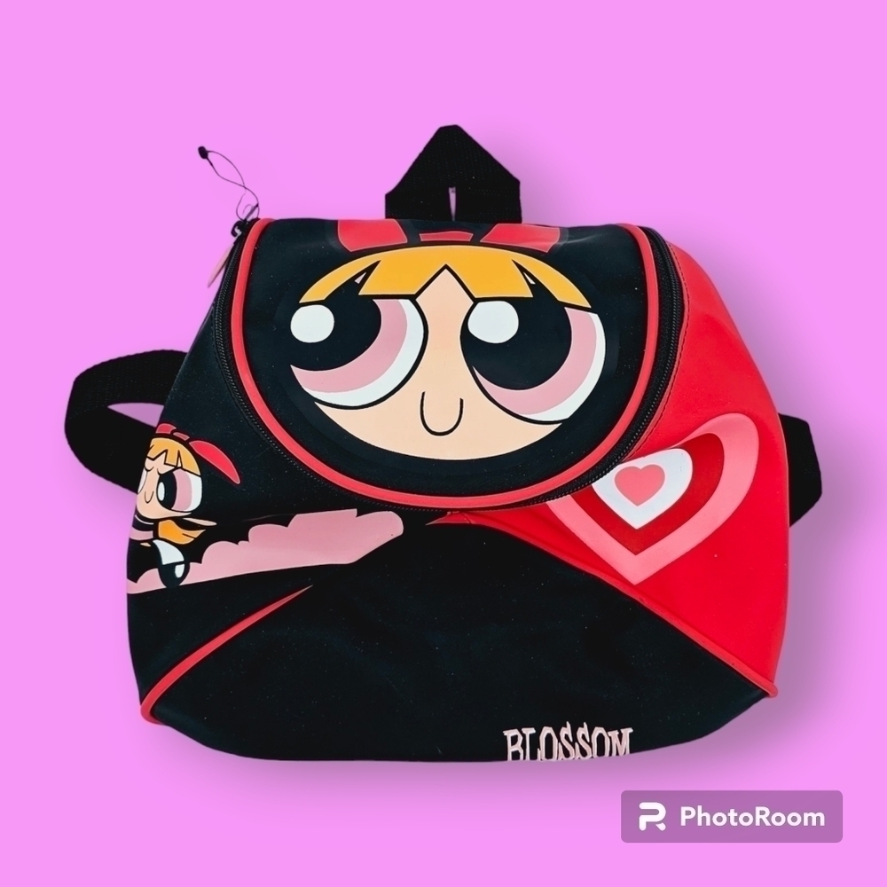 Vintage Y2K The Powerpuff Girls Blossom Mini Backpack RARE